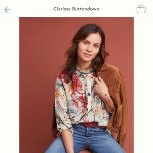 M Anthropologie Clarissa blouse. EUC.